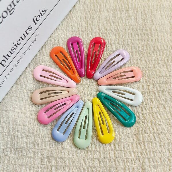 Macaron colors Snap Barrettes