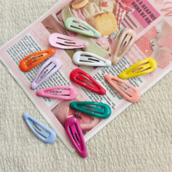 Macaron colors Snap Barrettes