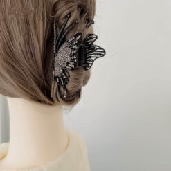 Metal Diamond butterfly Hair clip