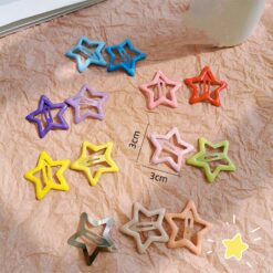 star hair barrettes